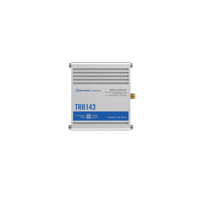 Teltonika | LTE Cat 4 M-Bus | TRB143 | 10/100/1000 Mbit/s | Mesh Support No | MU-MiMO No | 4G