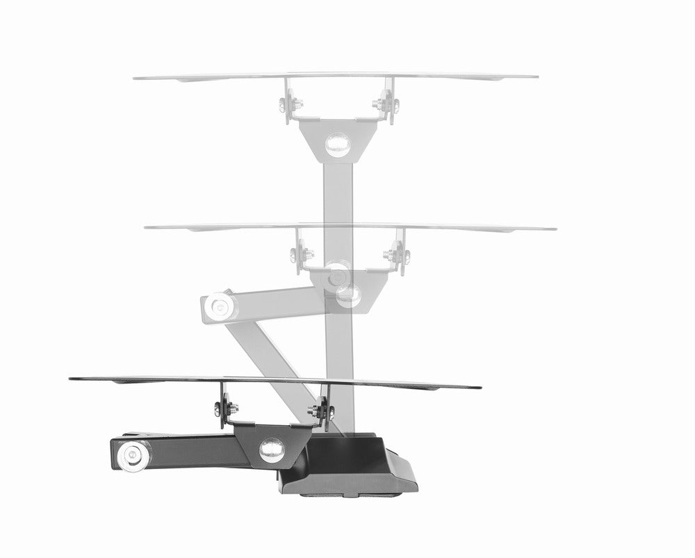 Gembird | Wall mount | WM-42ST-01 | Tilt, Swivel | 23-42 " | Black