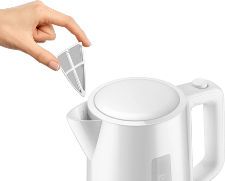 Philips | Kettle Series 3000 | HD9318/00 | Electric | 2200 W | 1.7 L | Plastic | 360° rotational base | White