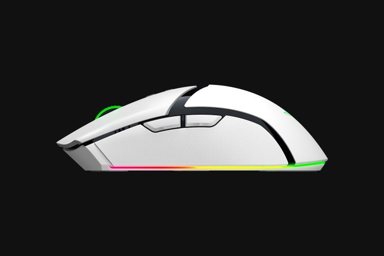 Razer Cobra Pro Belaidė žaidimų pelė RF Wireless + Bluetooth + USB-C, 30000 DPI, Balta
