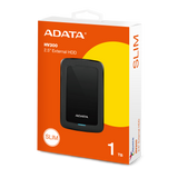 ADATA HV300 1TB USB3.1 HDD 2.5i Black