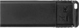 Verbatim 49328 Slider USB atmintinė 128GB, USB-A 2.0, Juoda