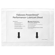 Fellowes | Shredder oil sheets 10 pcs | 4025601 | Easy to use no spills and no mess; Improves your shredders performance by keeping the cutters lubricated