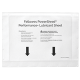 Fellowes | Shredder oil sheets 10 pcs | 4025601 | Easy to use no spills and no mess; Improves your shredders performance by keeping the cutters lubricated
