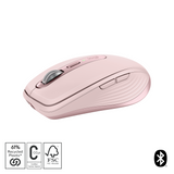 Belaidė pelė Logitech MX Anywhere 3S - RF Wireless + Bluetooth, Laser, 8000 DPI, Rose