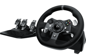 Logitech G920 Driving Force Žaidimų vairas ir pedalai, skirta Xbox Series X|S /Xbox One/PC, Juoda