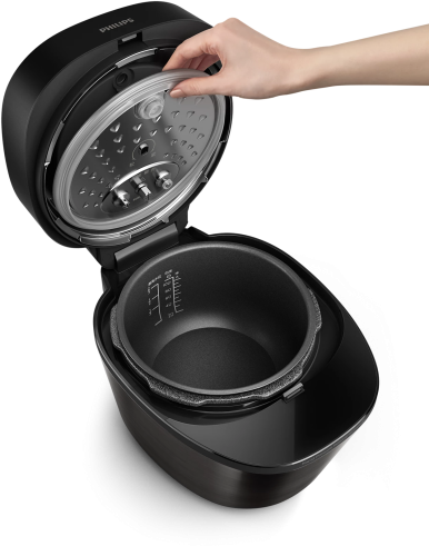 Philips | All-in-one Pressure Cooker | HD2151/40 | 1000 W | 5 L | Number of programs 12 | Black