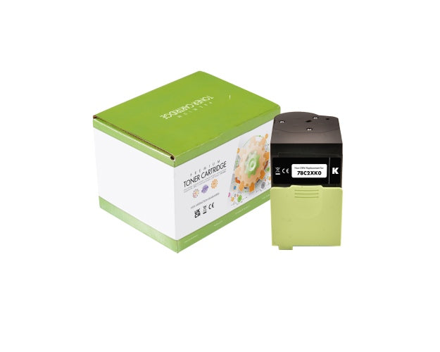 Static Control Lazerinė kasetė juoda, suderinama su Lexmark 78C2XK0