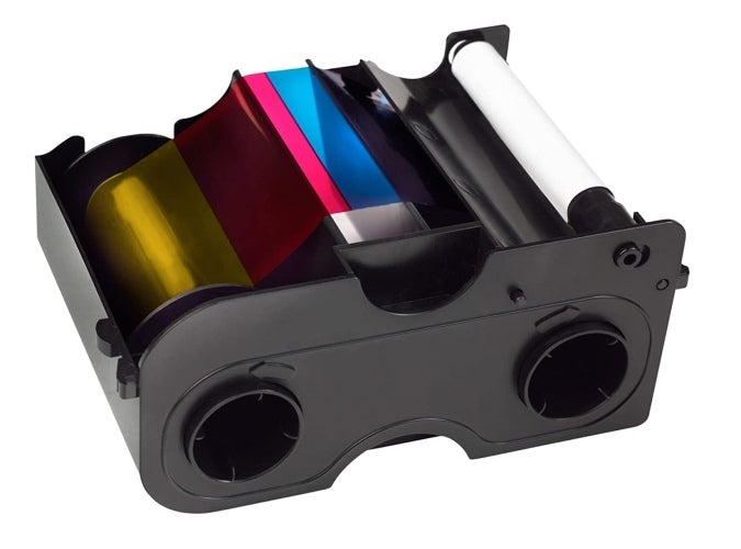 Fargo DTC 4500e (45231) Full-Color Ribbon Cartridge, YMCKOK (600)