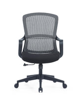 Up Up Darwin ergonominė biuro kėdė Juoda, Juodas audinys + Pilkas tinklelis