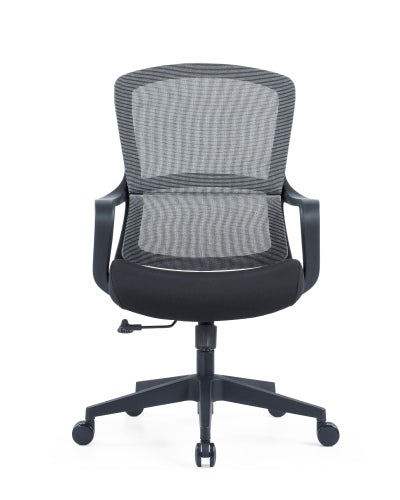 Up Up Darwin ergonominė biuro kėdė Juoda, Juodas audinys + Pilkas tinklelis