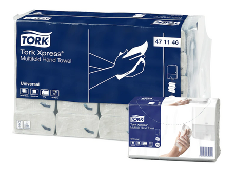 Lapelinis rankšluostinis popierius Tork Xpress Multifold Universal H2 2sl., 23,4 x 21,3 cm (20 vnt.)