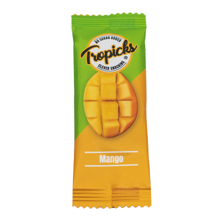 Tropicks Džiovintų mangų batonėlis, 20 g