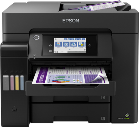 Epson | Multifunctional Printer | EcoTank L6570 | Inkjet | Colour | Inkjet Multifunctional Printer | A4 | Wi-Fi | Black