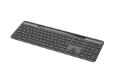 Logitech Signature Slim Solar+ K980 for Business Belaidė klaviatūra, RF+Bluetooth, US Int, Graphite