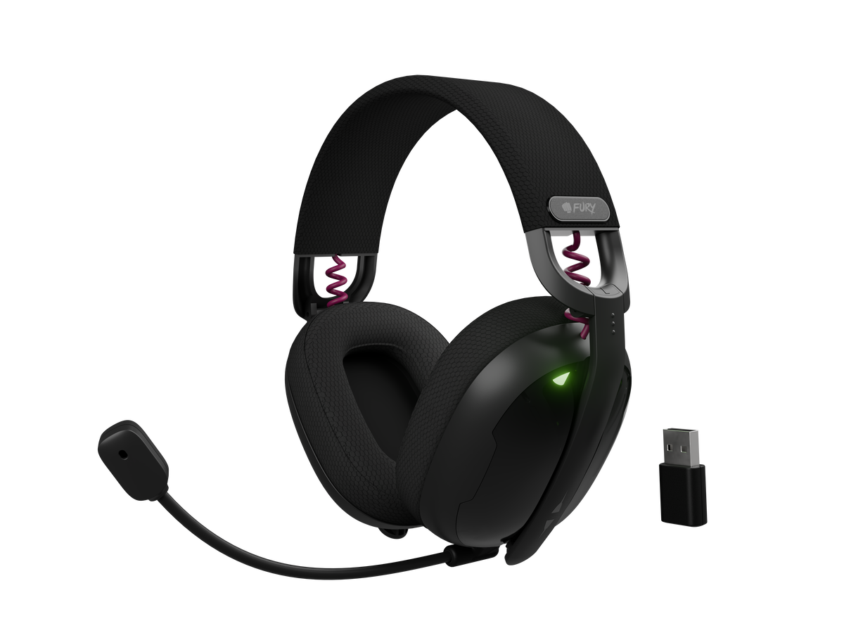 Fury | Gaming Headset | Fukiya F6 | Bluetooth | Over-Ear | Microphone | Black