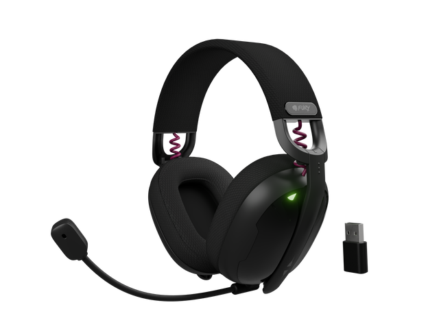 Fury | Gaming Headset | Fukiya F6 | Bluetooth | Over-Ear | Microphone | Black
