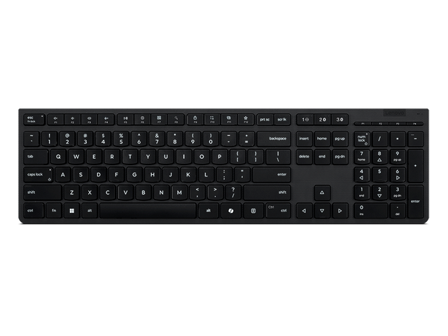 Lenovo Professional Wireless Rechargeable Keyboard AI | Keyboard | Wireless | Bluetooth | Estonian | Grey