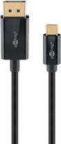 Goobay USB-C to DisplayPort Cable 4K at 60 Hz, 1 m | 75704