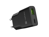 Natec Ribera USB Charger Gan Slim USB 1X USB-A + 1X USB-C 20W | NUC-2377