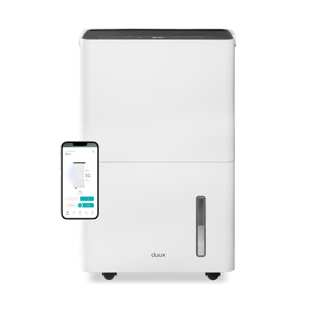 Duux | Smart Dehumidifier | Bora | Suitable for rooms up to 40 m² | Water tank capacity 4 L | White