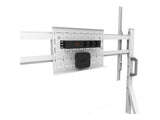 Neomounts Floor stand | FL50-525WH1 TV trolley | Adjustable Height | 55-86 " | Maximum weight (capacity) 76 kg | White