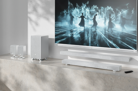 Sharp | 5.1.2 Dolby Atmos/DTS:X Soundbar with Wireless Subwoofer | HT-SBW55121(SL) | Bluetooth