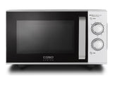 Caso | Ceramic Microwave Oven with Grill | MG 25 Ecostyle | Free standing | 900 W | 25 L | Grill | Silver
