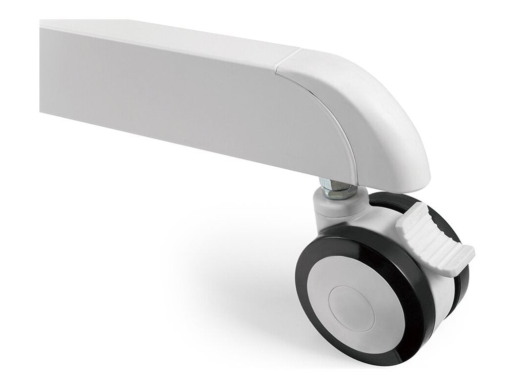 Neomounts Floor stand | NS-M1250WHITE TV trolley | Rotate, Tilt | 37-70 " | Maximum weight (capacity) 70 kg | White