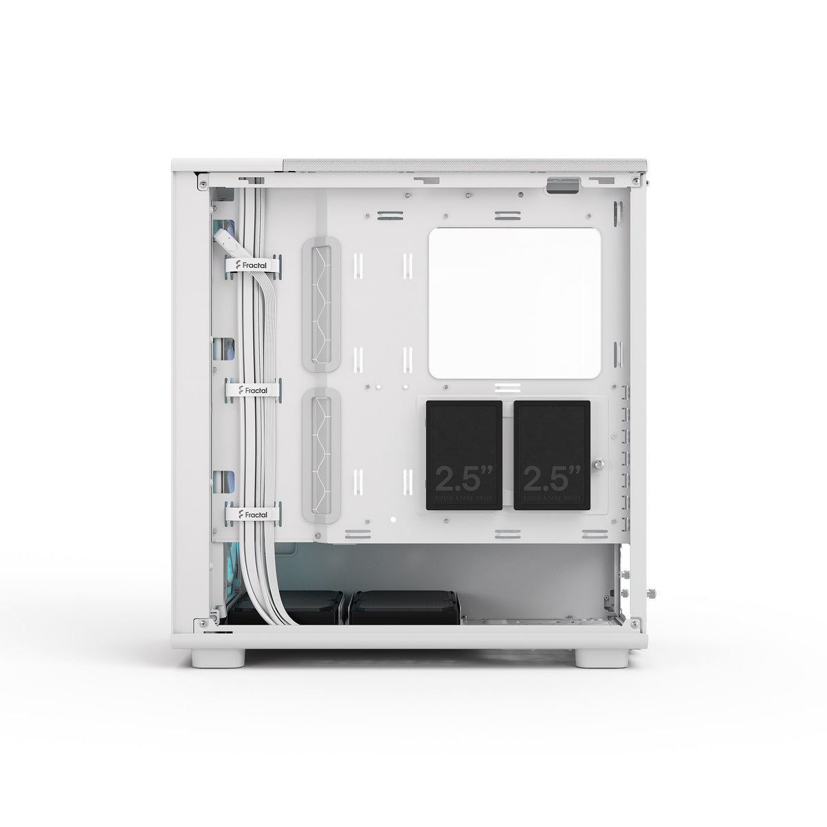 Fractal Design Case | Epoch | ATX | White TG RGB Clear Tint