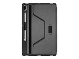 Targus Click-In Case | THZ904GL | Tablet Case | Samsung Galaxy Tab S10+ 12.4” , Tab S9+ 12.4”, Tab S9 FE+ 12.4”, Tab S8+ 12.4”, Tab S7+ 12.4”, Tab S7 FE 12.4” | Black