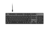 Natec Amberjack | Keyboard | Wired | US | Linear | White backlight, Hot-swappable switches, Anti-ghosting, Built-in memory, Macro recording | Black/Gray