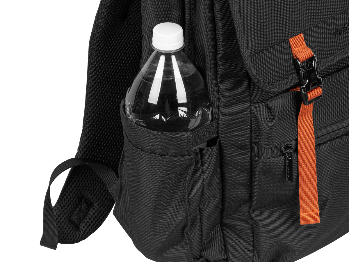 Natec | Backpack | Niala | Fits up to size 15.6 " | Backpack | Black/Orange