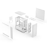 Fractal Design Case | Epoch | ATX | White TG RGB Clear Tint
