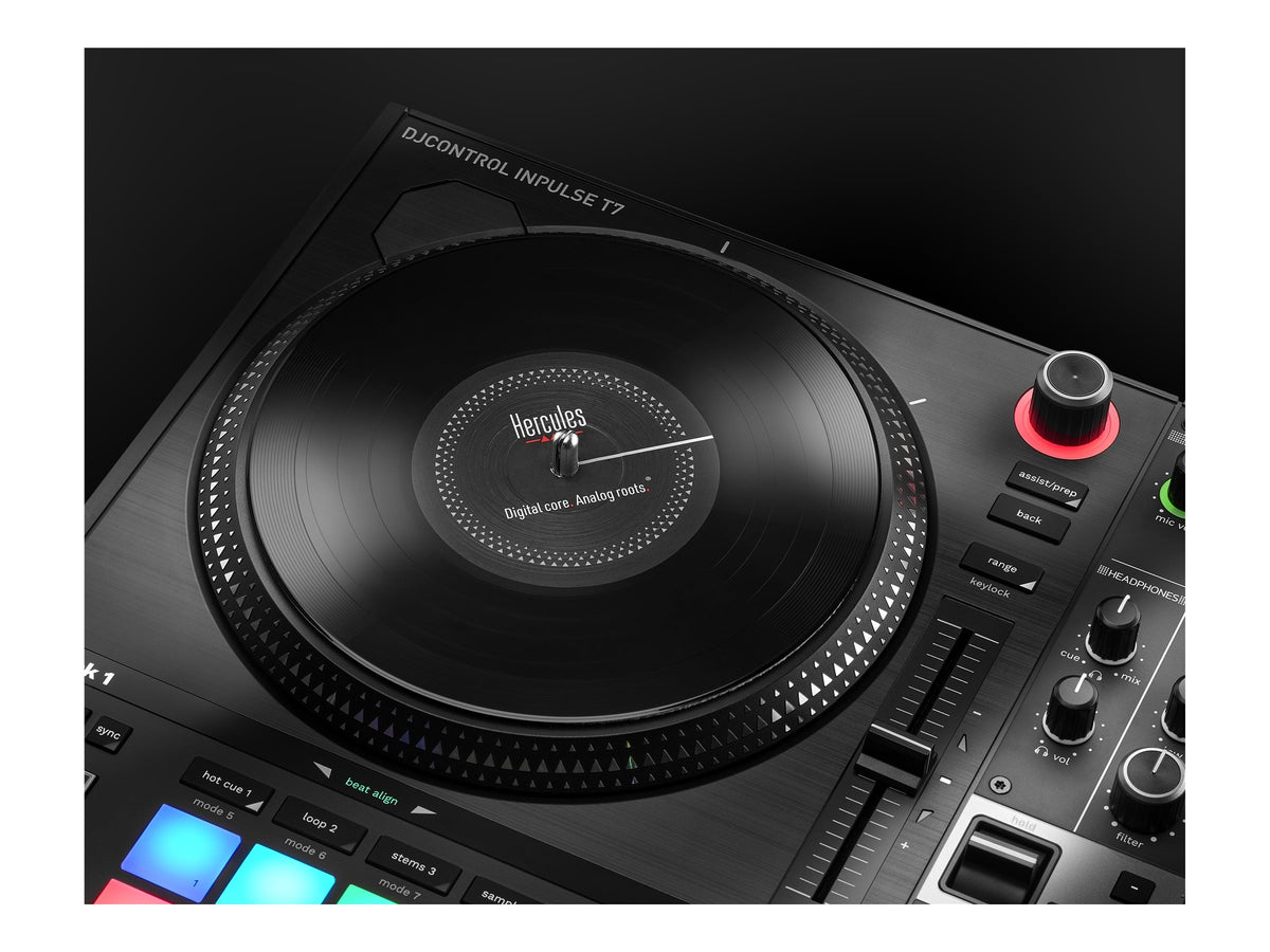 Hercules | DJControl Inpulse T7 | Speakers | USB connectivity