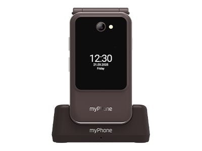 myPhone Harmony LTE Praline Collection | Brown | 2.8+1.44 " | IPS | 48 MB | 128 MB | Single SIM | MicroSD | Bluetooth | 5.1 | Main camera resolution 2 MP | 1300 mAh