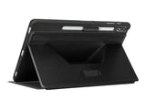 Targus Click-In Case | THZ904GL | Tablet Case | Samsung Galaxy Tab S10+ 12.4” , Tab S9+ 12.4”, Tab S9 FE+ 12.4”, Tab S8+ 12.4”, Tab S7+ 12.4”, Tab S7 FE 12.4” | Black