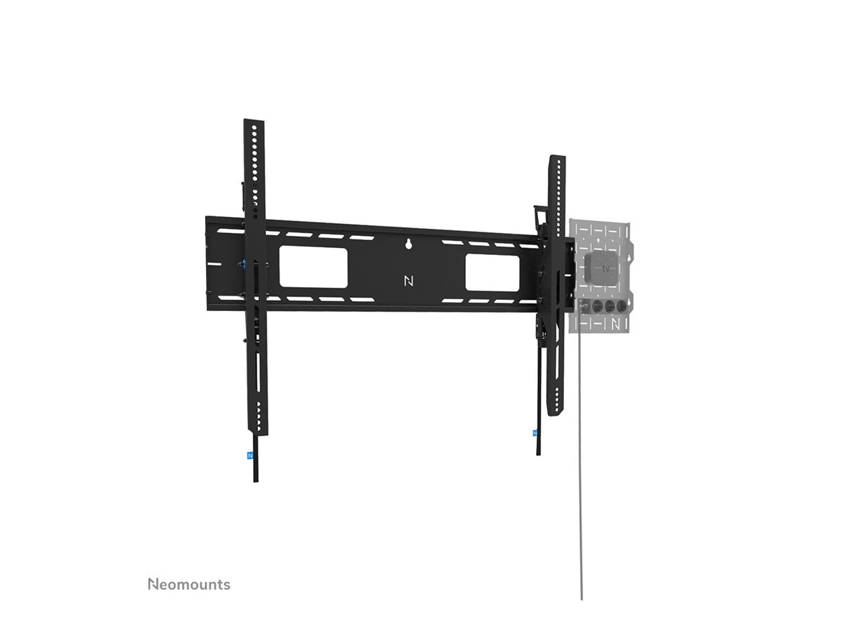 Neomounts Wall mount | WL35-750BL18 Heavy duty wall mount | Adjustable Height, Tilt | 43-98 " | Maximum weight (capacity) 125 kg | Black