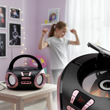 Adler | CD-MP3 Boombox | AD 1181 | Speakers | USB connectivity | FM