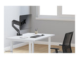 Neomounts Desk Mount | DS70PLUS-450BL1 Monitor Arm | Adjustable Height, Rotate, Tilt, Swivel | 17-49 " | Maximum weight (capacity) 18 kg | Black