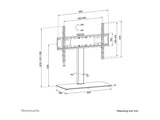 Neomounts Desk Mount | DS45-430BL16 TV stand | Adjustable Height, Swivel | 37-70 " | Maximum weight (capacity) 40 kg | Black