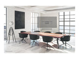 Neomounts Floor stand | FL50-525WH1 TV trolley | Adjustable Height | 55-86 " | Maximum weight (capacity) 76 kg | White
