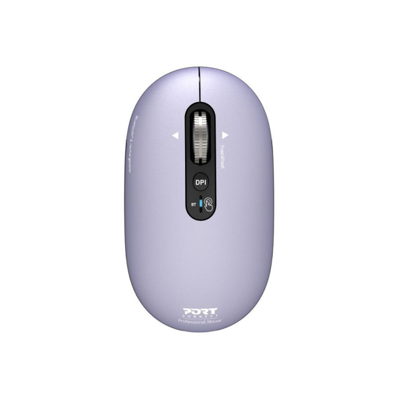 PORT CONNECT Mouse | PURE MAC | Wireless | Bluetooth | Lavender