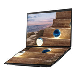 Asus | Zenbook Duo UX8407AA-SN066W | Moher Gray | 14 " | OLED | Touchscreen | 2.8K | 2880 x 1800 pixels | 144 Hz | Anti-Reflective | Intel Core Ultra X9 | 378H | 32 GB | LPDDR5X | Solid-state drive capacity 2000 GB | Intel Arc Graphics | Windows 11 Pro | 