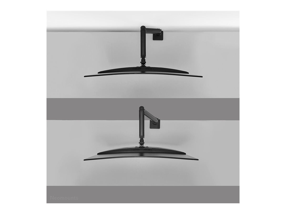 Neomounts Desk Mount | DS70PLUS-450BL1 Monitor Arm | Adjustable Height, Rotate, Tilt, Swivel | 17-49 " | Maximum weight (capacity) 18 kg | Black