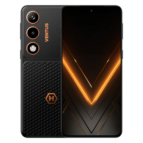 Hammer Ventus 5G | Smartphone | Black | 6.77 " | AMOLED | 2392 x 1080 pixels | MediaTek | Dimensity 7100 | Internal RAM 8 GB | 256 GB | Dual SIM | 3G | 4G | 5G | Main camera resolution 108 MP | Android | Secondary camera resolution 32 MP | 16 | 5000 mAh