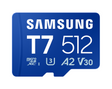 Samsung microSDXC UHS-I Card | T7 | 512 GB | microSD | Flash memory class U3, V30, A2