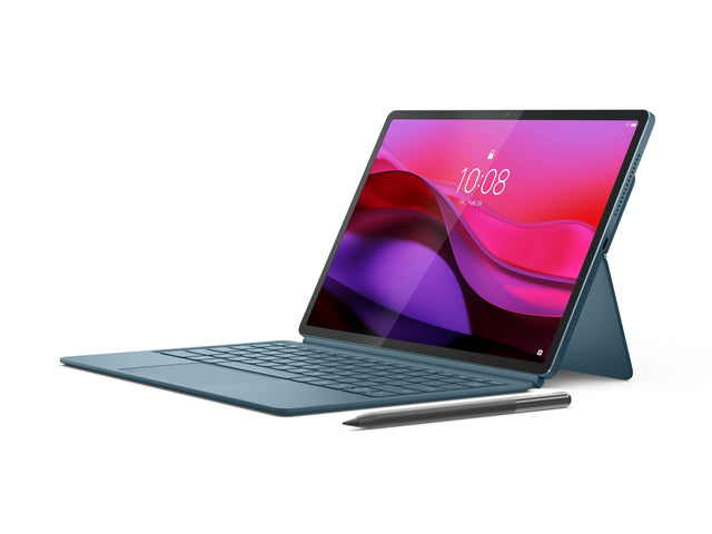 Lenovo | Yoga Tab Plus Wi-Fi (without power adapter) | ZAEG0018NL | 12.7 " | Tidal Teal | LTPS | 2944 x 1840 pixels | Qualcomm | Snapdragon 8 Gen 3 Mobile Platform | 16 GB | Soldered LPDDR5x | 256 GB | Wi-Fi | Front camera | 13 MP | Rear camera | 13 MP | 