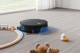 Ecovacs DEEBOT T90S PRO OMNI Vacuum Cleaner,Robot,Wet&Dry,40000Pa,TruEdge 3.0,ZeroTangle 4.0,OZMO Roller 3.0,Black+OMNI Auto-Empty Station | Ecovacs
