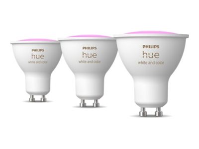 Philips Hue Smart Spotlight, 3pcs pack | GU10 | 4.2 W | White and colour light